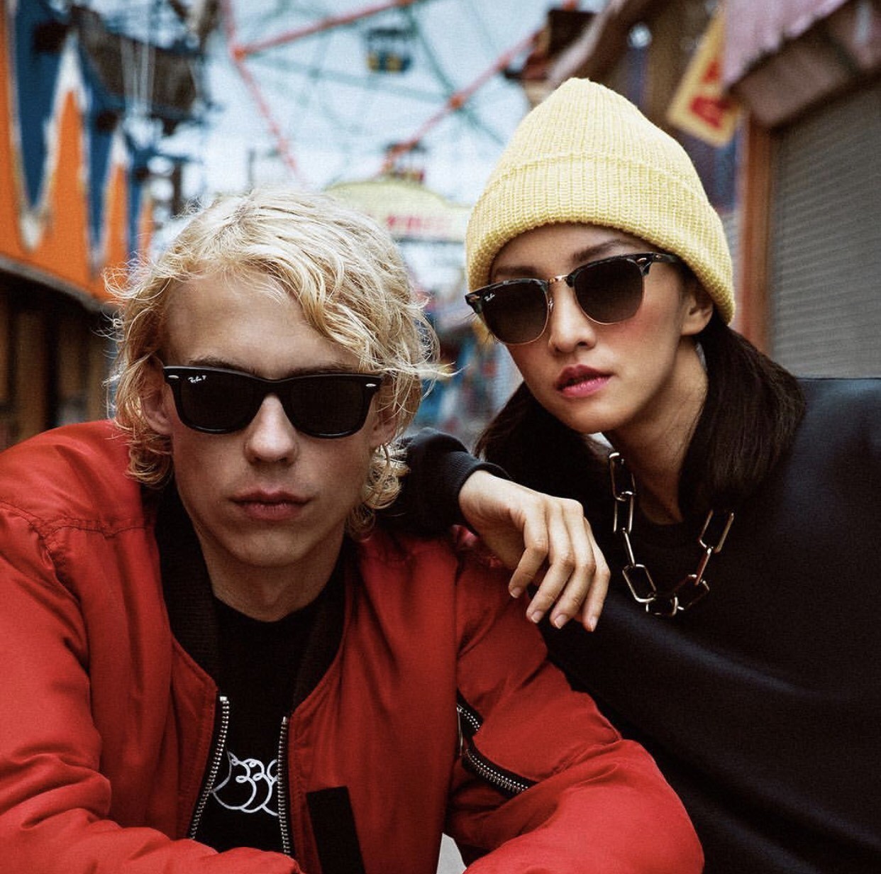 可折叠轻便防晒墨镜,roav墨镜