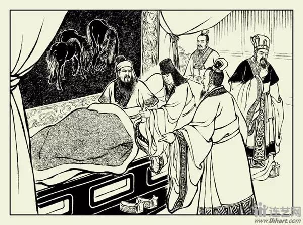 三国演义玉泉山显圣,三国演义连环画珍藏版上下两册