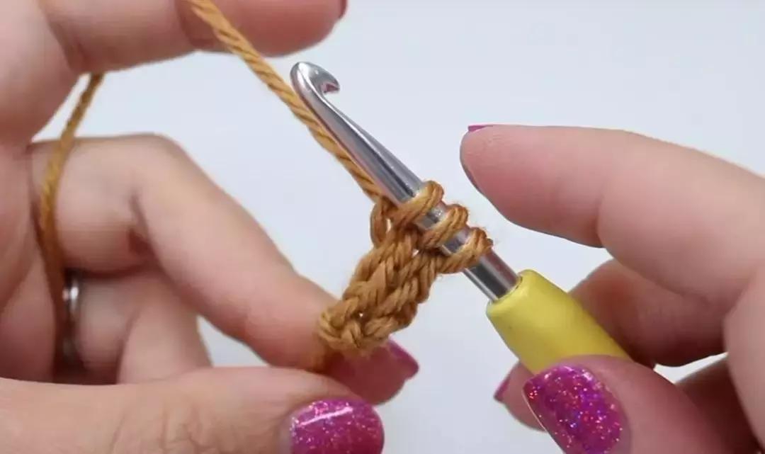 南瓜挂件钩针教程,钩针南瓜小挂件图解