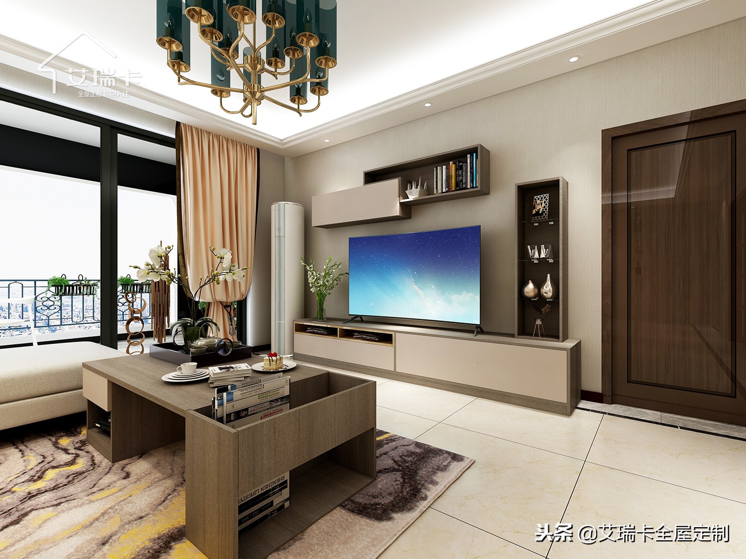 让爱停留的港湾，艾瑞卡全屋定制拎包入住145平家空间