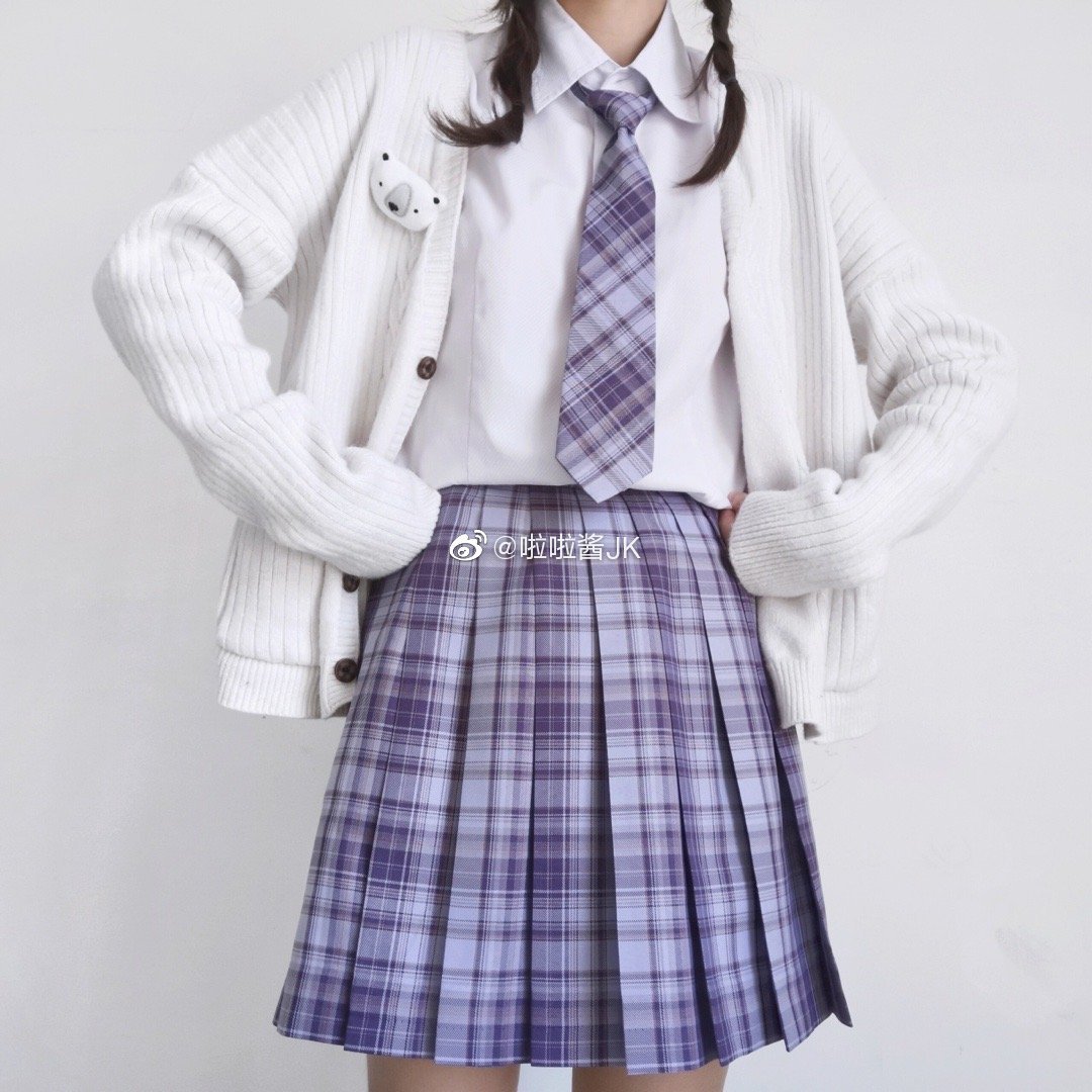 星黛露配紫色jk怎么穿可爱,星黛露新春衣服2019