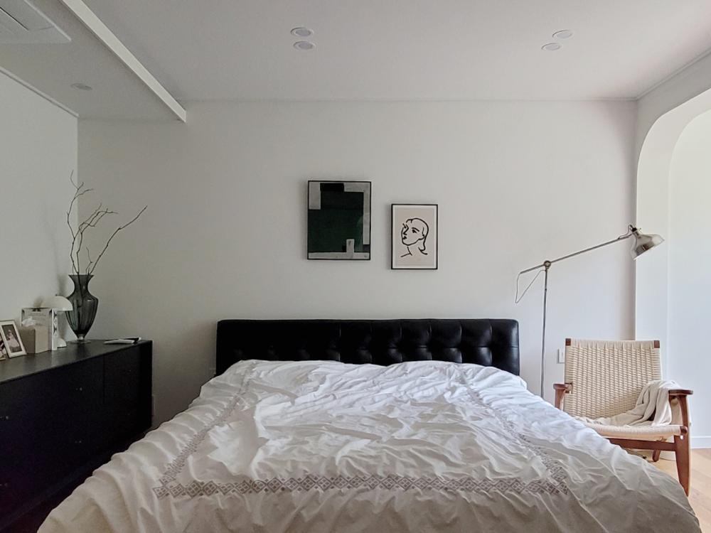 两居室这样装修清爽干净无负担,两套房子打通后装修效果