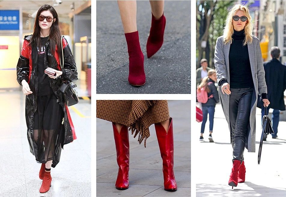 今年秋冬流行红色什么款式,红色单品春节如何穿出惊艳感