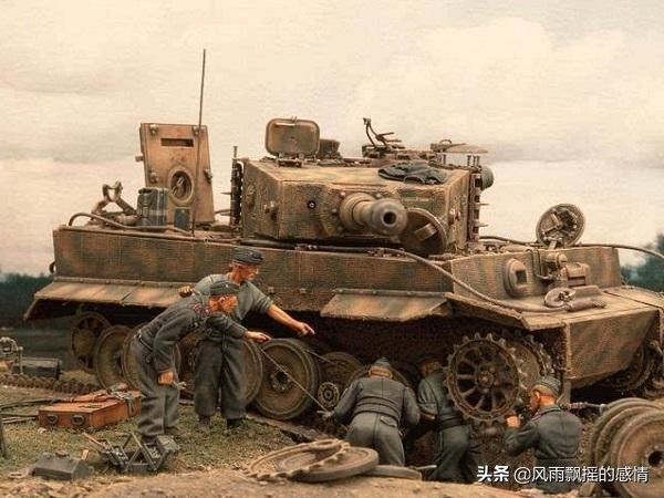 老虎不发威，当我是病猫？虎式确实是“猛虎”，仍无法抵挡群殴