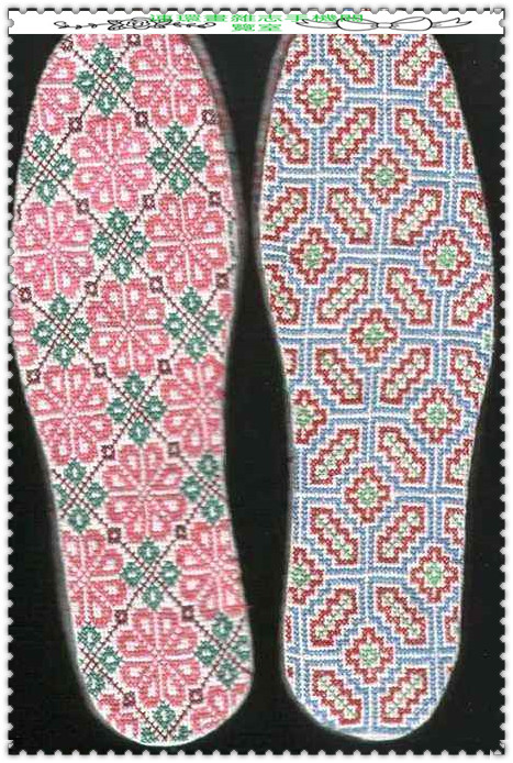 绣花鞋垫欣赏,绣花鞋垫大全完整版