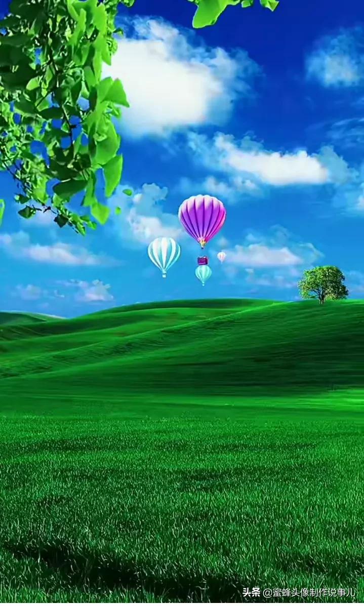 清新养眼青山绿水风景桌面壁纸,壁纸图片蓝天白云青山绿水