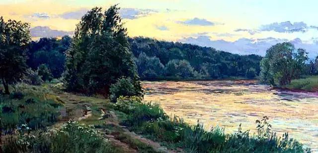 忻东旺油画俄罗斯风景作品,33幅俄罗斯精美风景油画