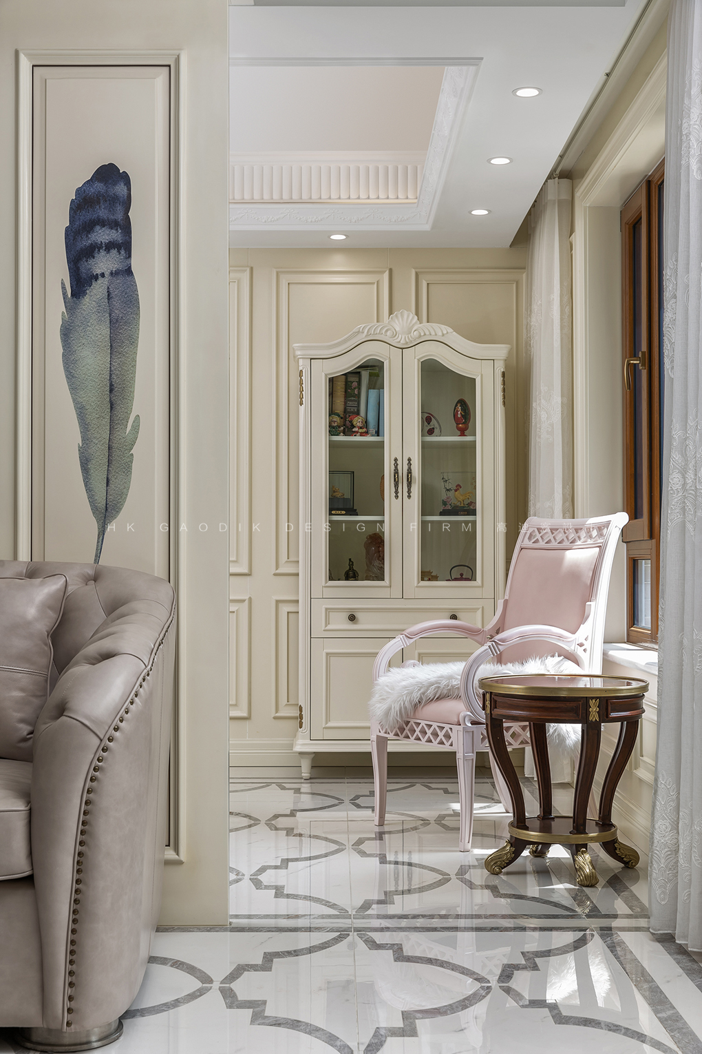 高迪愙实景|护墙板+石膏线，没有软装也超美！