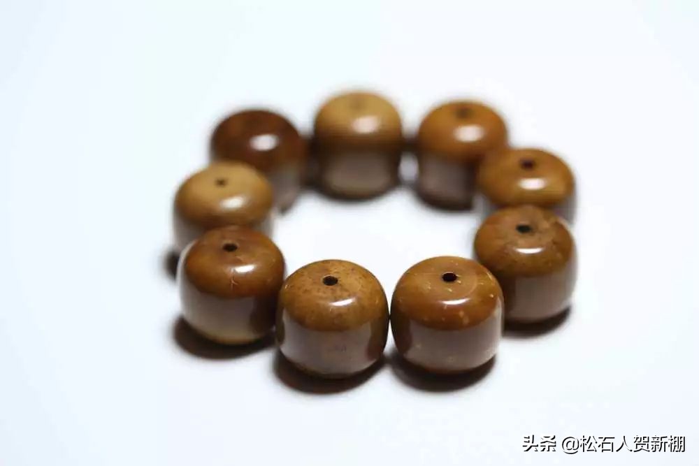 果核纯手工做的手串,用果壳做手串