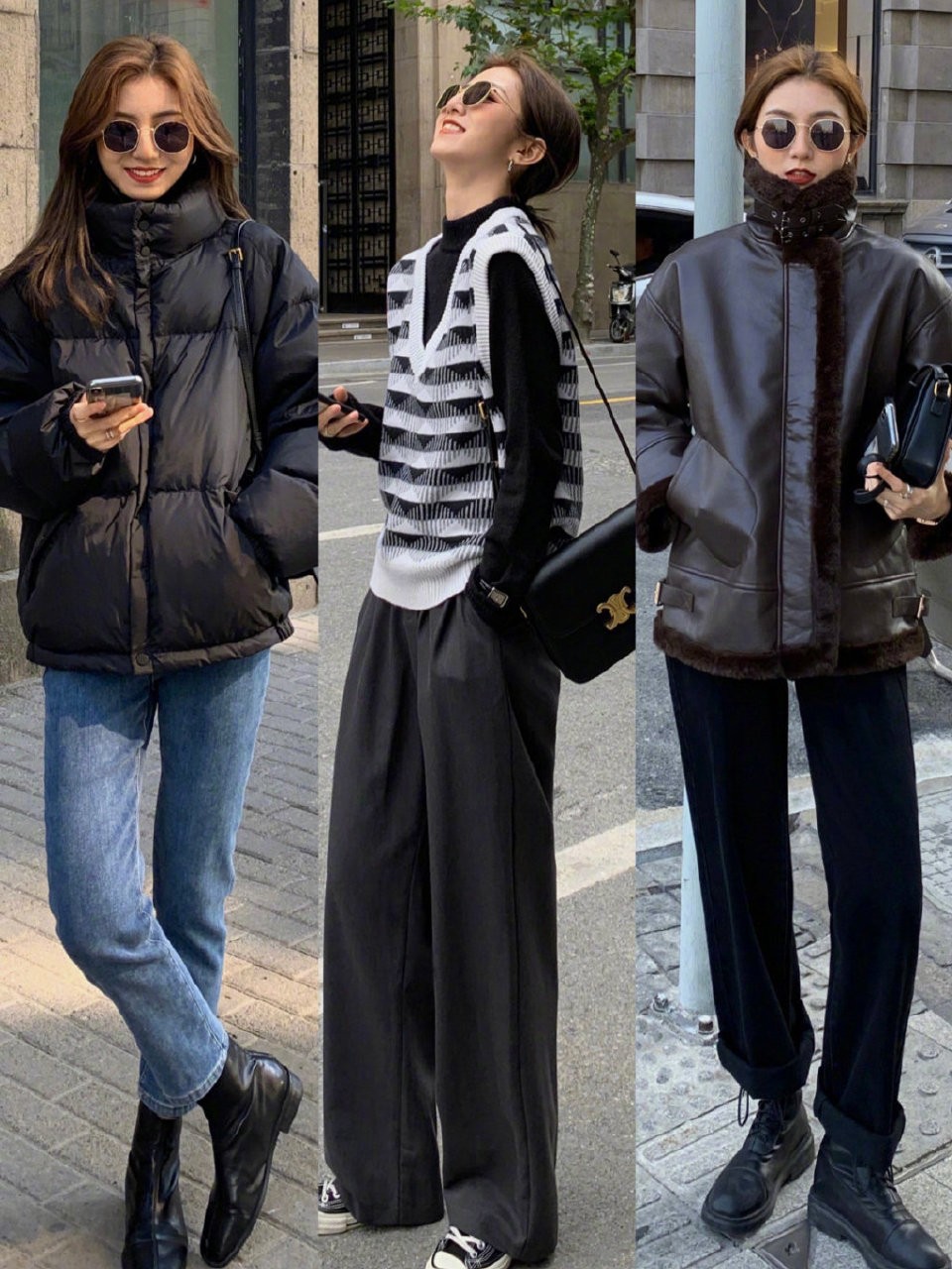 简约基础系秋装如何穿出时髦感,气质穿搭时尚简约秋装