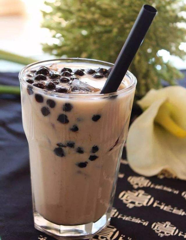 不用炒茶叶的焦糖珍珠奶茶,美味香甜的珍珠奶茶