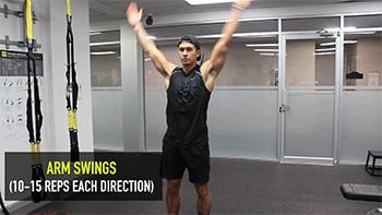 增肌训练前的热身,练前如何热身肩膀