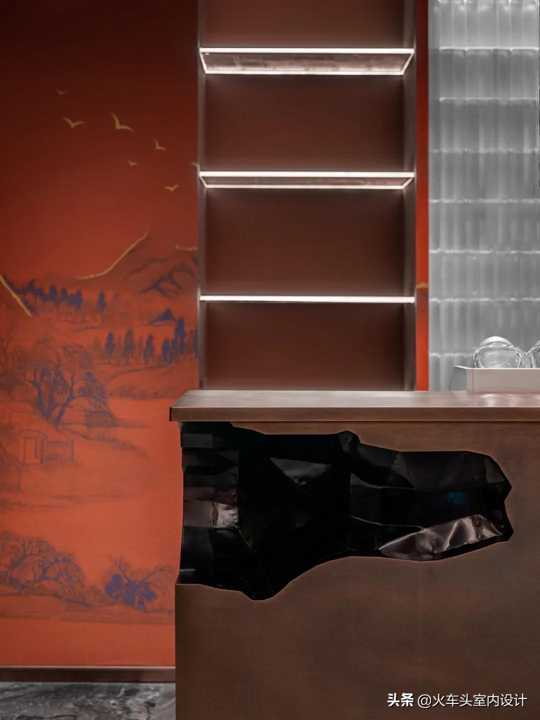 北京会所装修设计轻奢,500平米私人会所中式设计