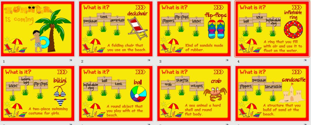 超赞英语语法学习PPT课件（九）！自带各种音效~有趣精美不要错过