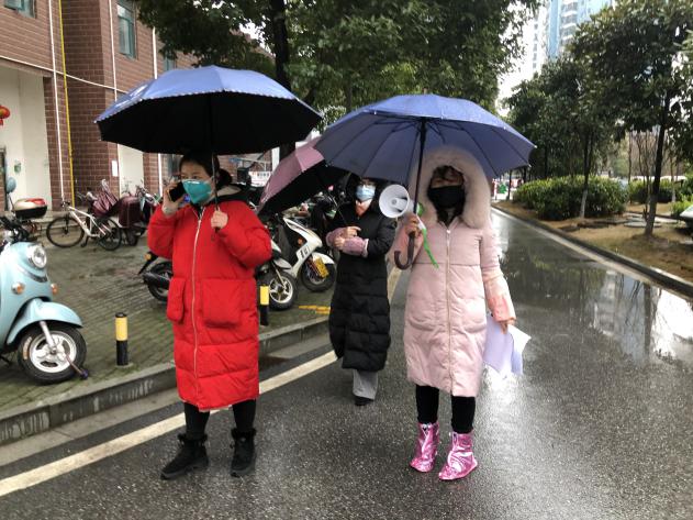 黄州安居社区有一支战斗在疫线上的红色娘子军