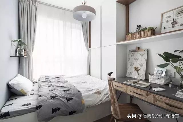 榻榻米设计让你的卧室1变5,40平米卧室榻榻米装修效果图