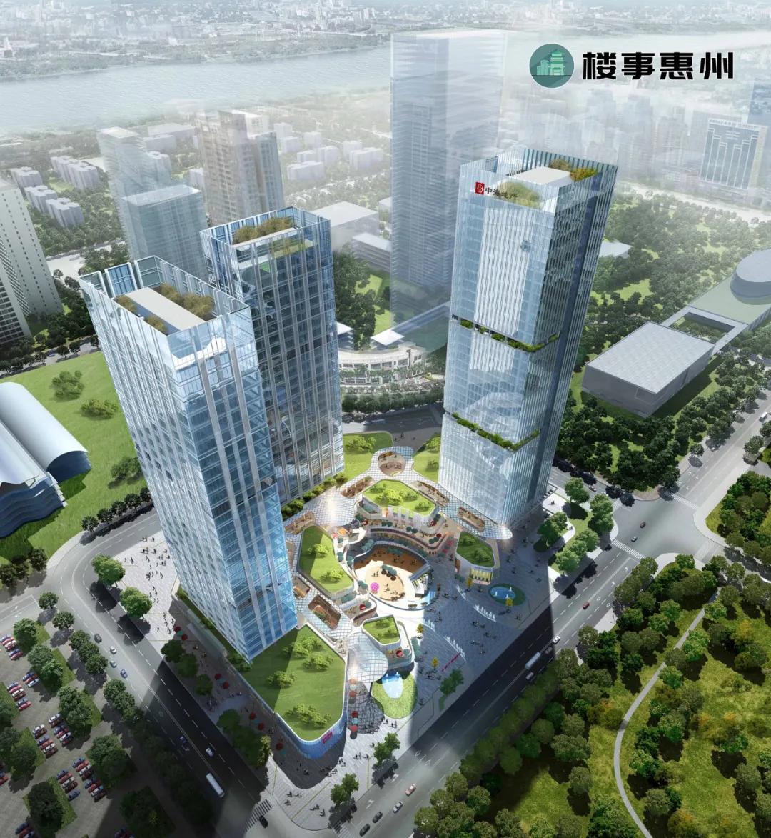 惠州江北中海广场规划,惠州中海广场最新消息