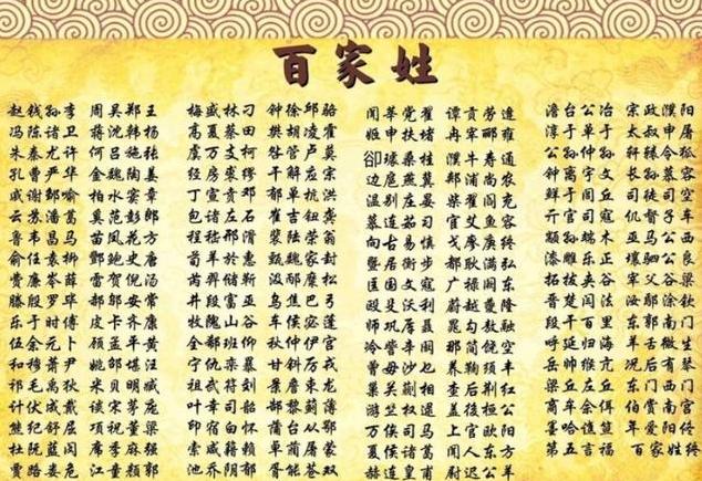 中国历史最古老尊贵的姓氏,中国最神秘的家族姓什么
