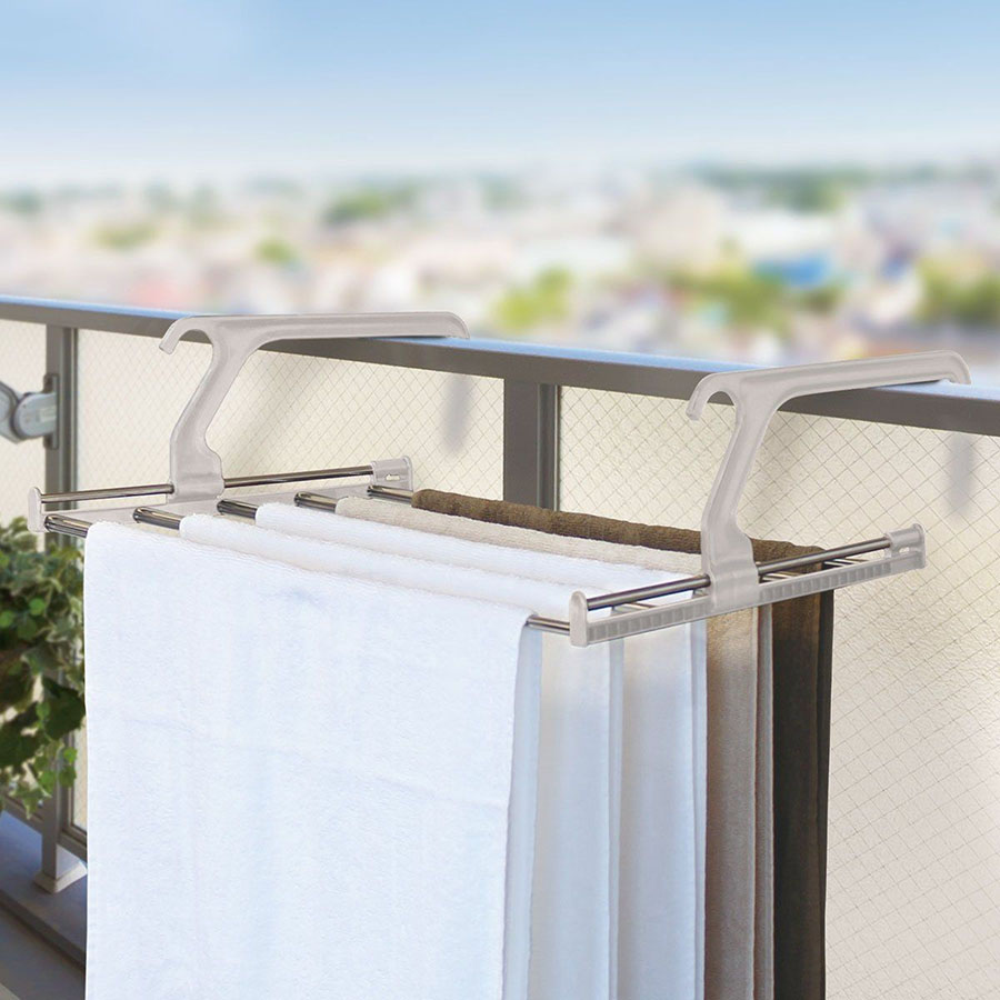 日式小型阳台晾衣,阳台晾衣就用它