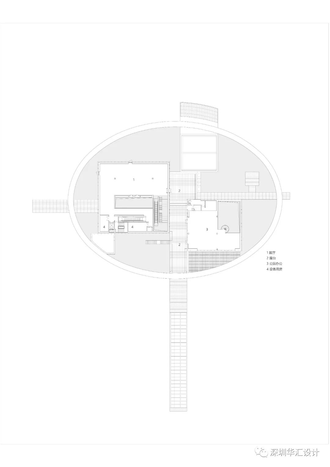 象限与集合|湘江智谷AI科技中心/深圳华汇设计