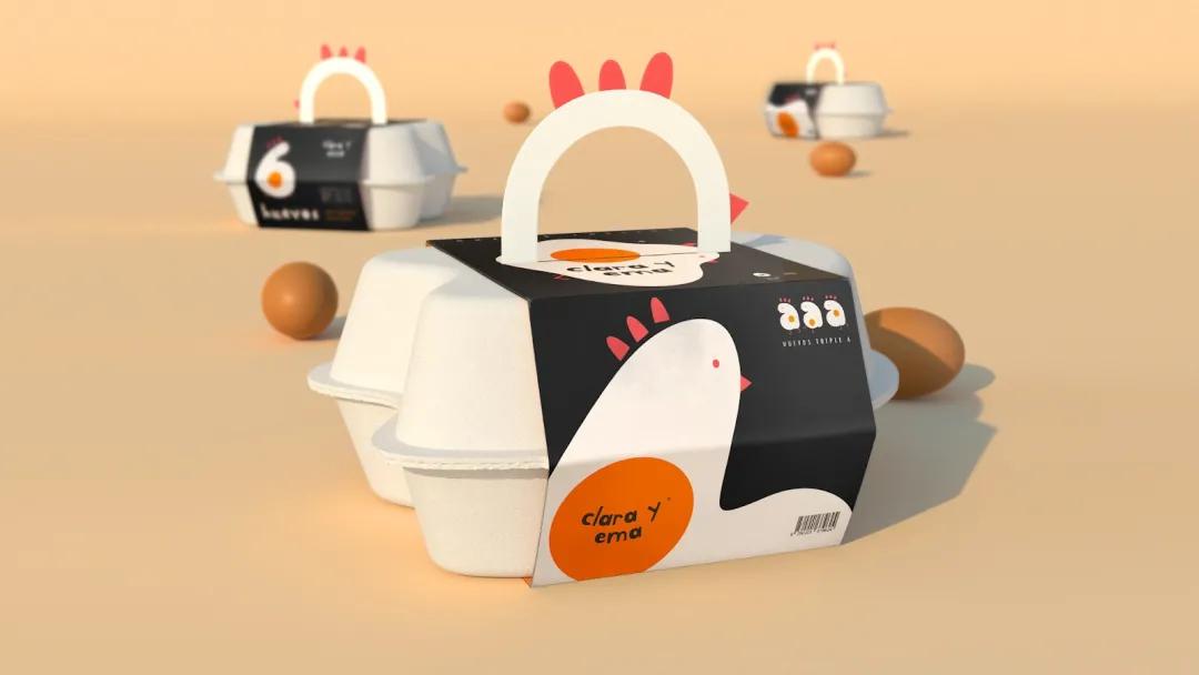 创意鸡蛋礼品盒包装设计,100个经典鸡蛋包装设计