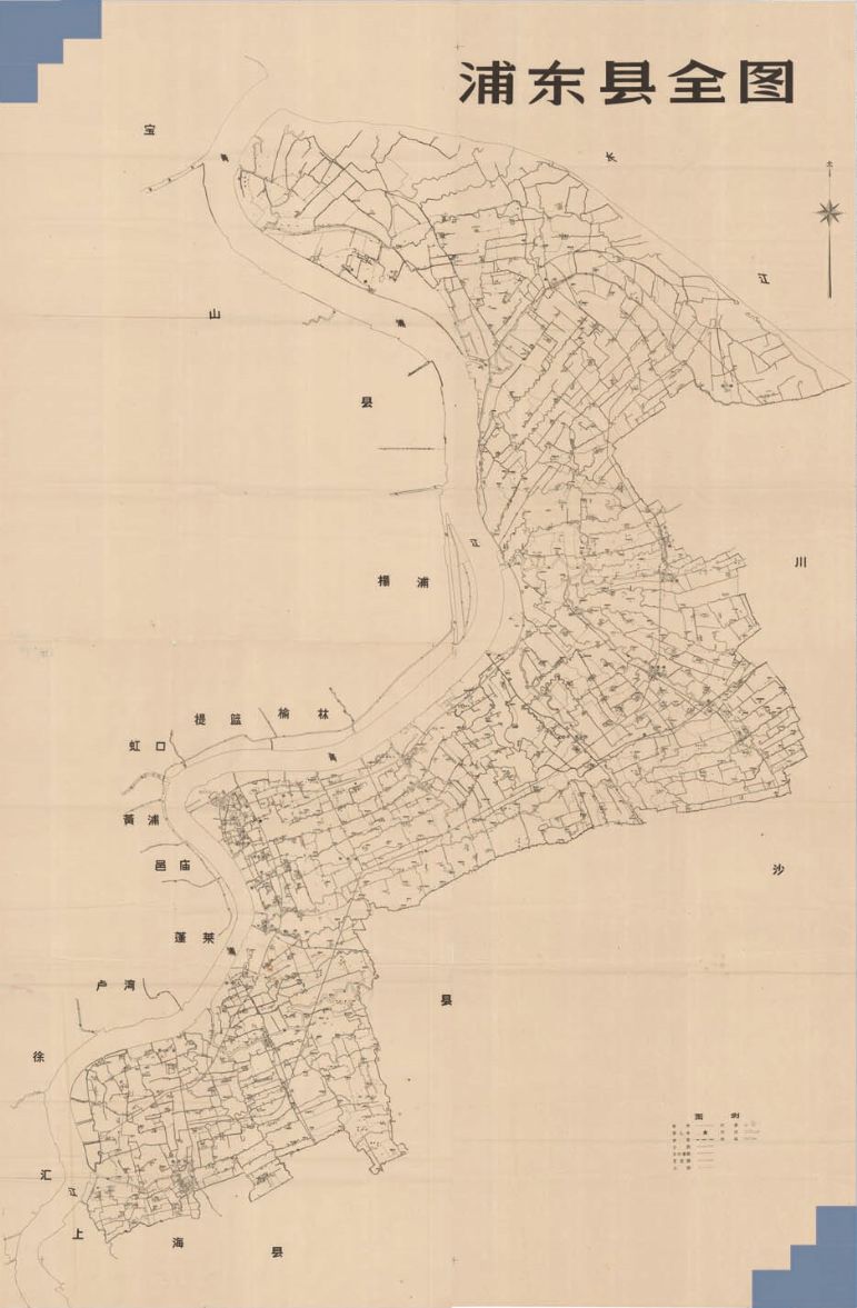 上海历史行政区划变迁,地图文化之旅