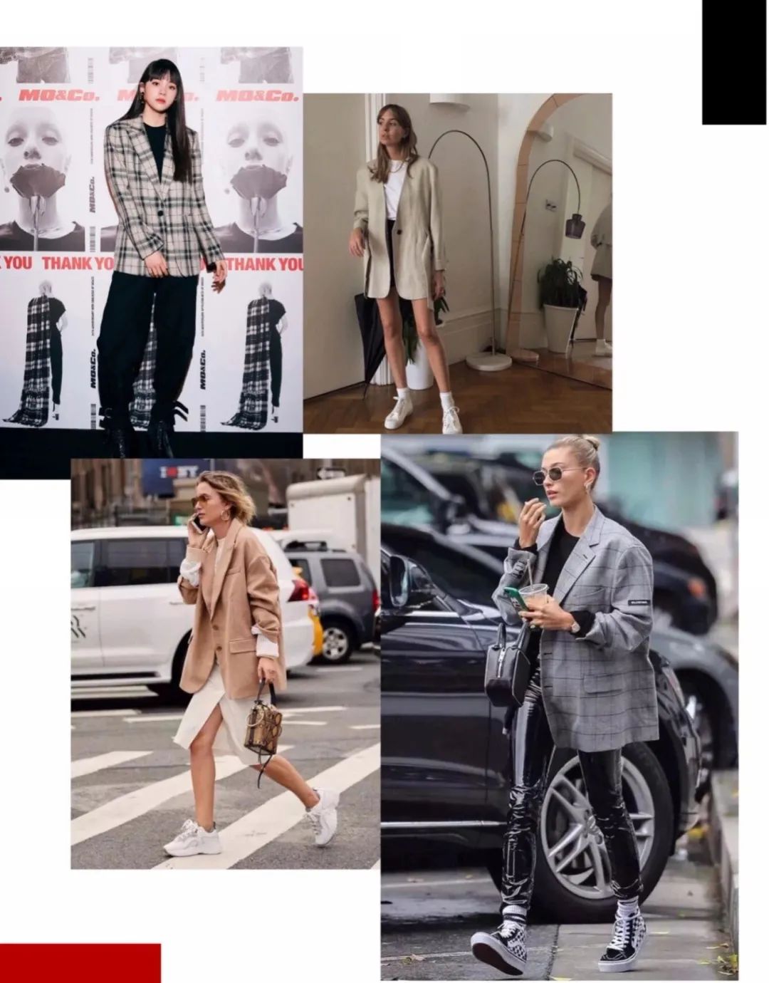 不要再乱穿格纹,不要再穿花里胡哨的衣服了