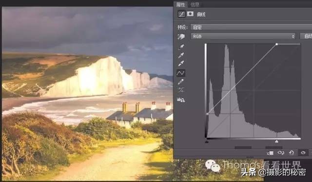 ps曲线上的文字,ps怎么用曲线调整图片部分亮度