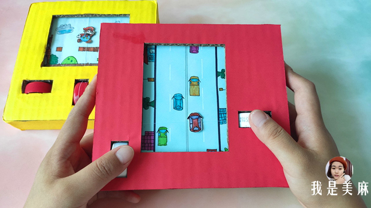 爸爸用废纸箱做的玩具,爸爸用废纸箱做汽车玩具