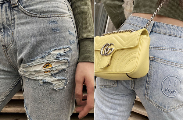 欧阳娜娜逛街视频,欧阳娜娜看似穿得随意却个性时尚