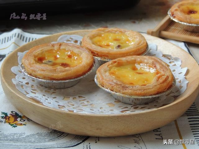 蛋挞用挞液怎么做,简易酥香挞皮快速做好蛋挞