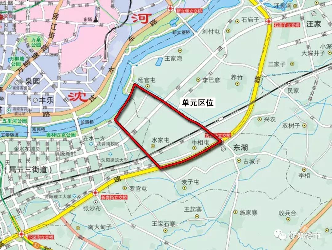 浑南中心城区十大板块未来规划图公示
