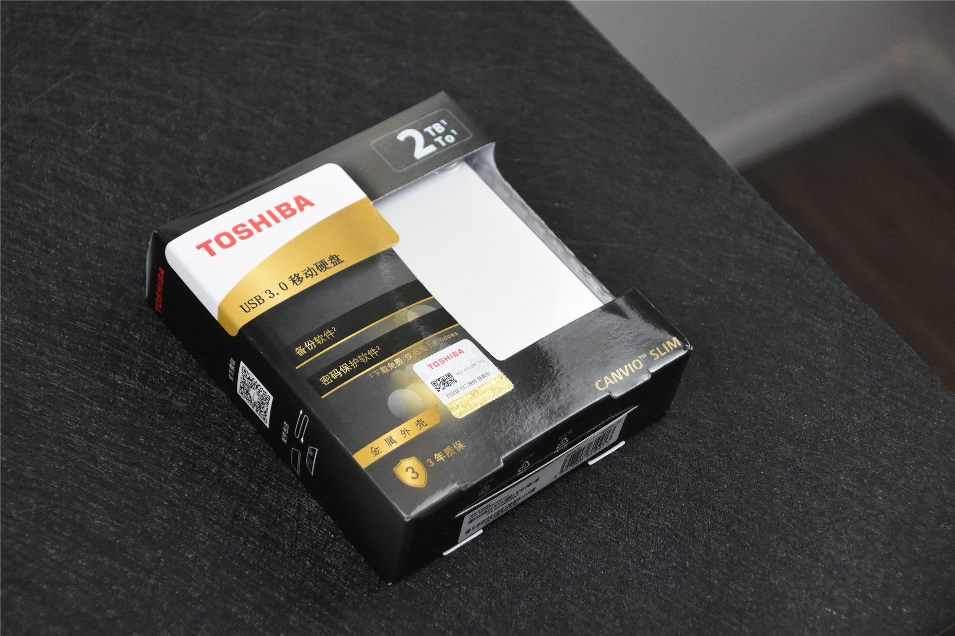 东芝移动硬盘slim2t,东芝移动硬盘slim