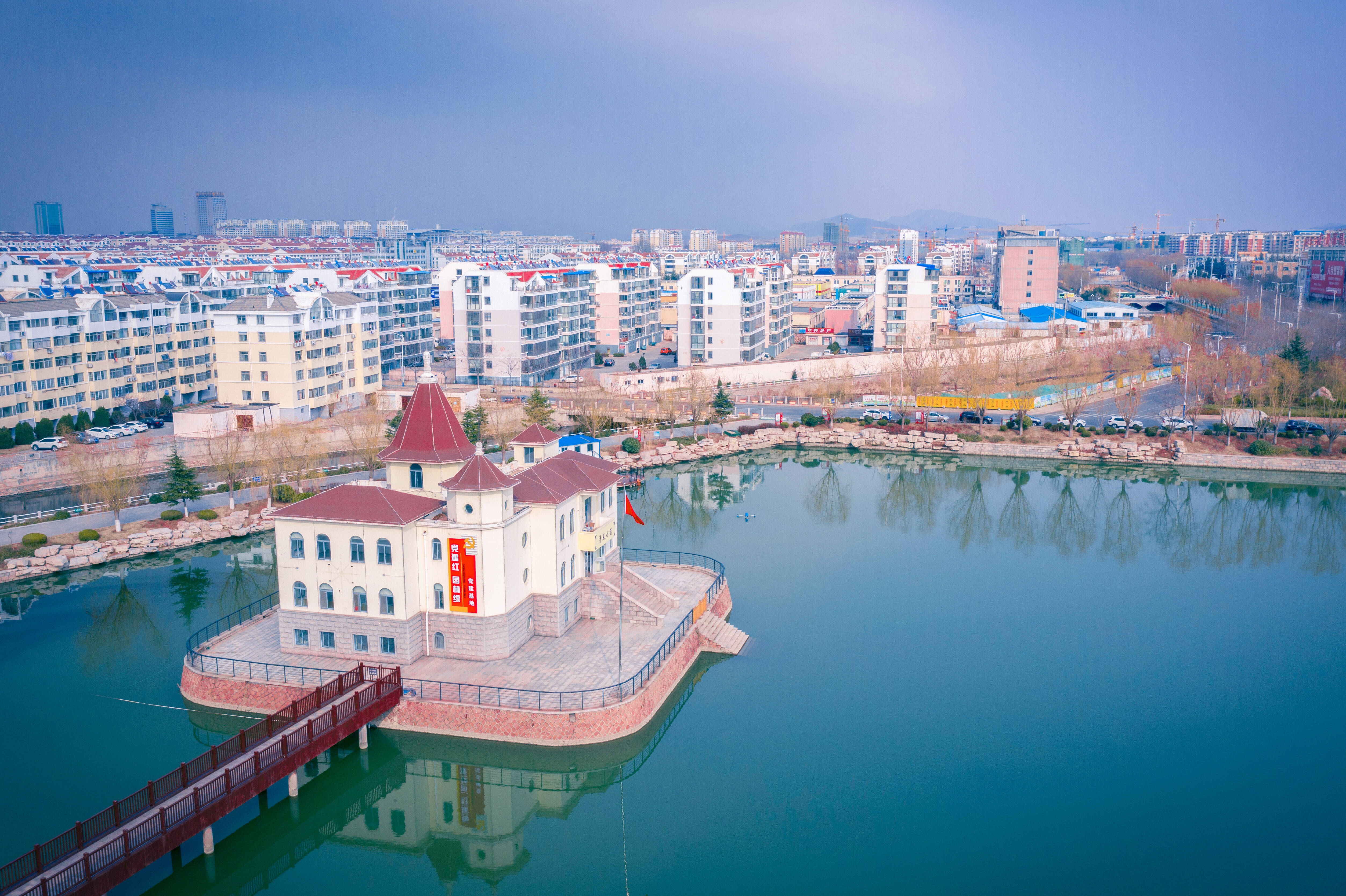 航拍乳山美景视频,乳山的美景