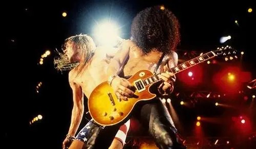 枪炮与玫瑰乐队的起始，风光，与醉生梦死