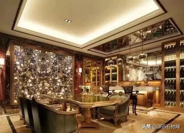 名贵石材介绍及图片大全,世界顶级奢华石材展厅