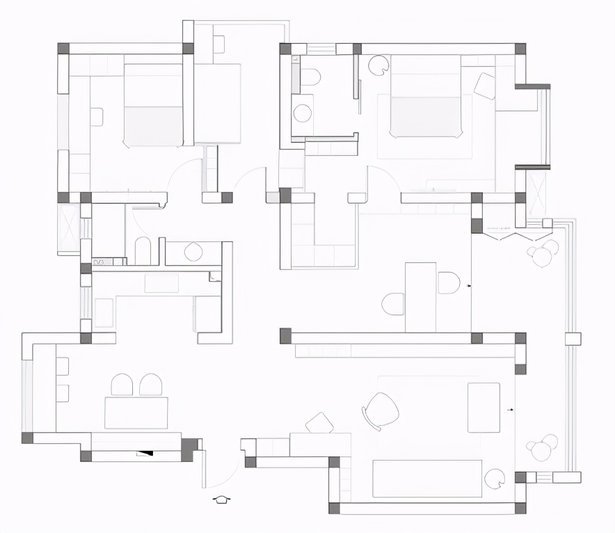 极简舒适的20平米小家,极简主义温馨的家