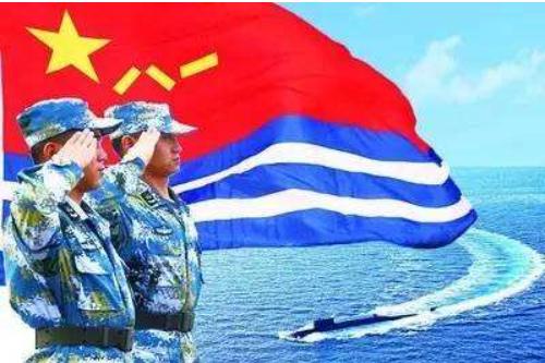 潜龙起于四海，威名布于九州！致敬人民海军，生日快乐！