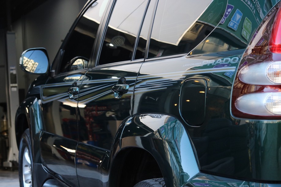 怪兽修车:修复一辆09款中东版丰田霸道,最终旧车变新车