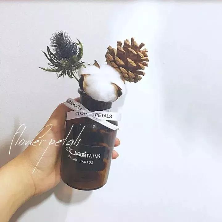 适合干花的装饰,简单的干花装饰