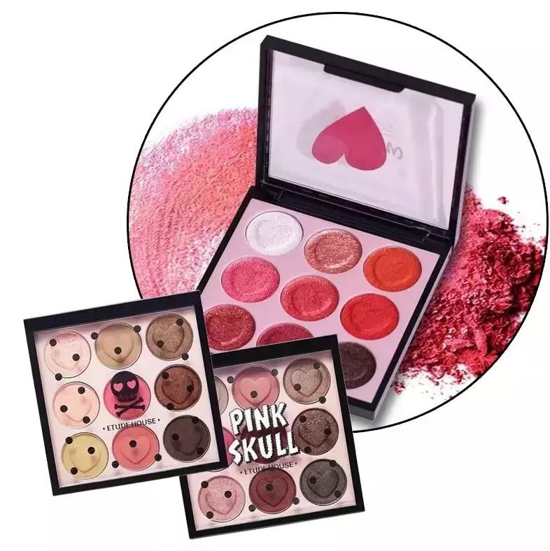 venusmarble九色眼影测评,橘朵的单色眼影新版和旧版对比