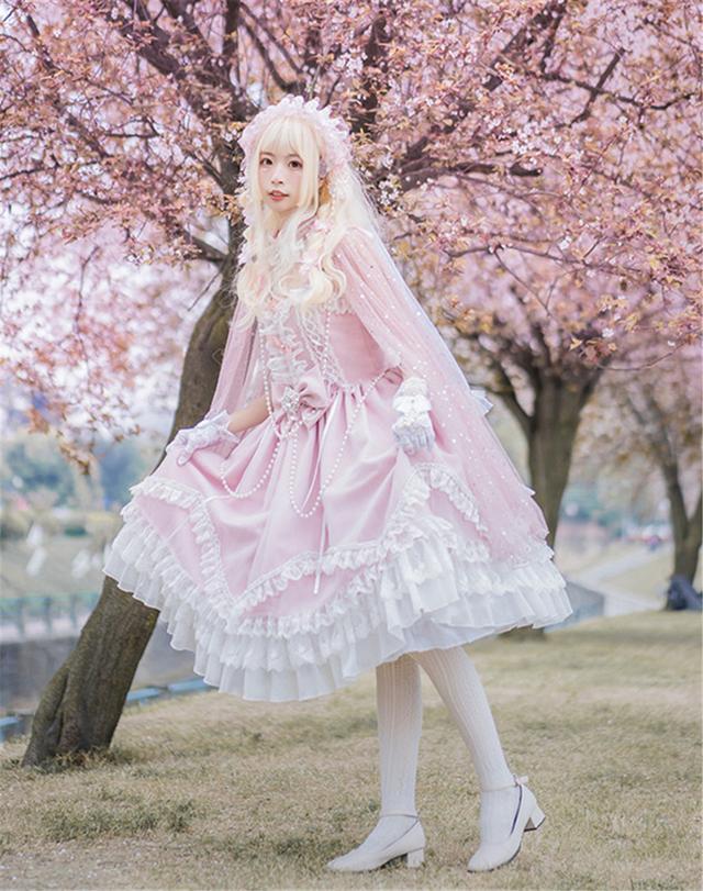 洛丽塔裙神仙搭配,适合结婚穿的洛丽塔裙