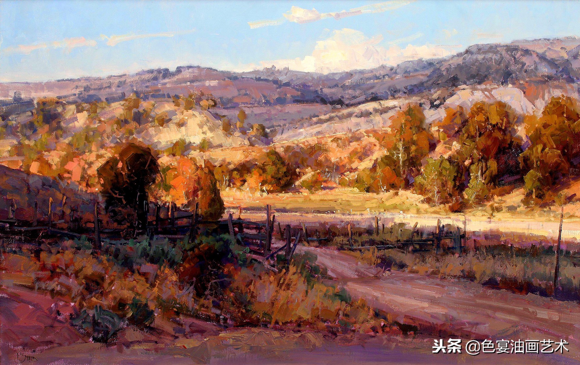 俄罗斯油画大师风景油画教程视频,油画大师油画风景创作教学视频