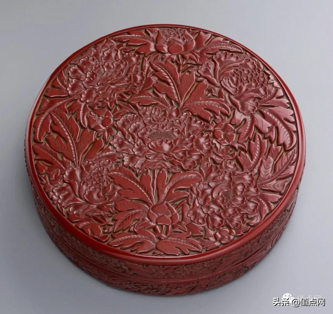 永乐御制漆盒价格,明永乐剔红云龙纹盝顶式长方盒