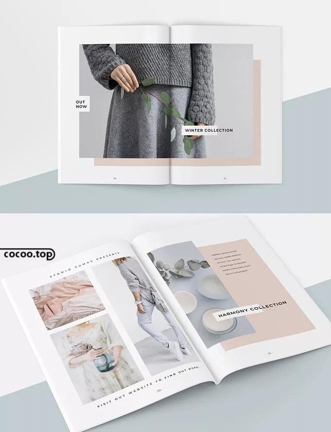 画册内页设计高级感,画册设计接单技巧