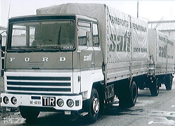 欧卡vs中国卡车,欧卡2福特卡车