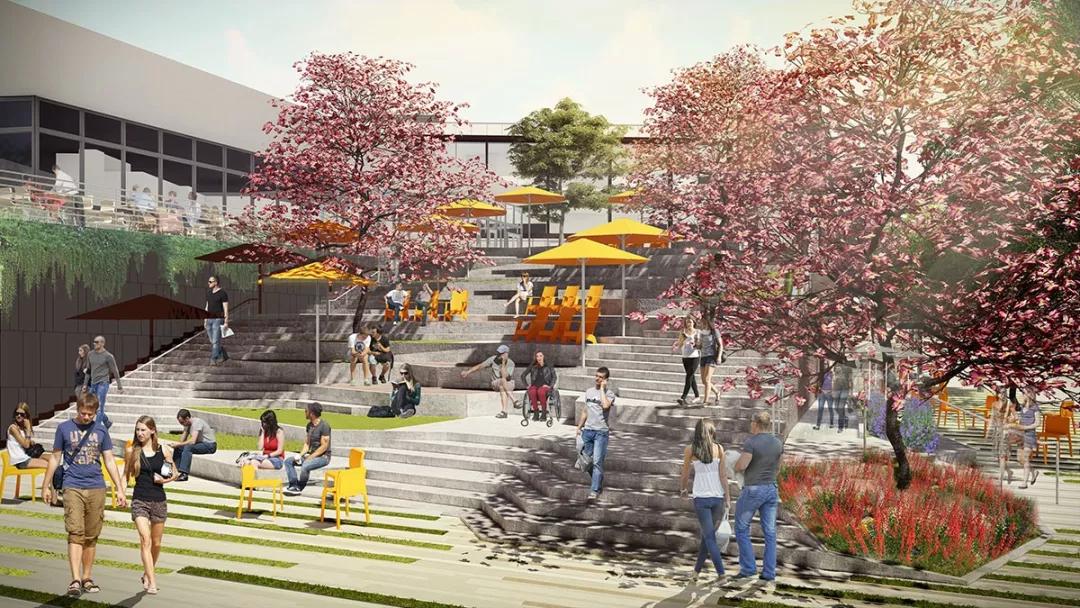 一波优雅的高差处理，漂亮