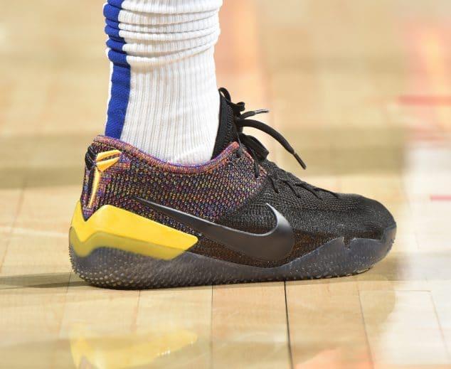 nba2019总决赛g5杜兰特上脚球鞋,今日nba球鞋上脚詹姆斯