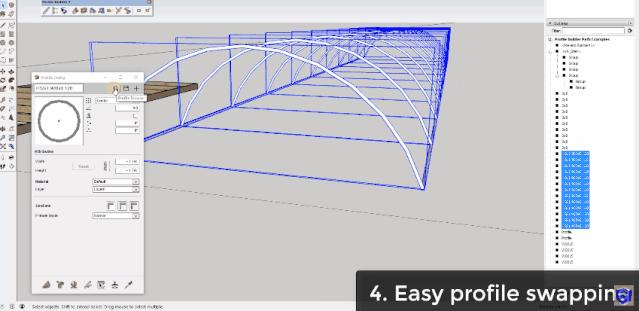 我用SU参数化神器出模型，室友怀疑我背着他偷偷学Rhino