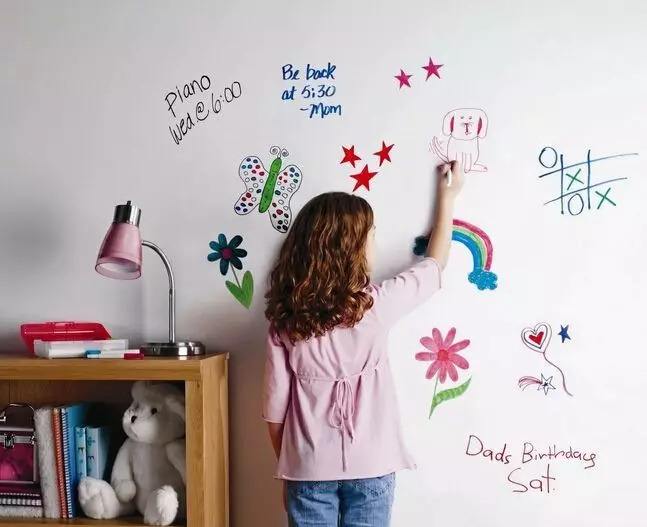 乳胶漆墙面被孩子画脏了怎么办,乳胶漆墙面脏了用砂纸怎样处理